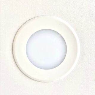 LED SP-26, 2 - 1/4" 3K PUCK LIGHT WH